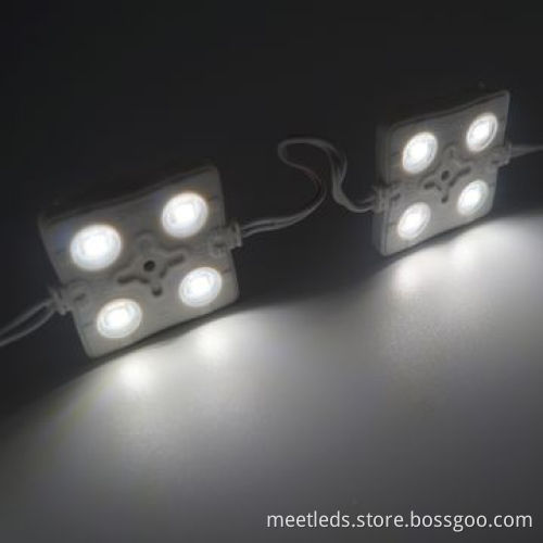 4pcs SMD5730 Cree Waterproof IP65 Square LED Injection Module Lights with 3-year Warranty